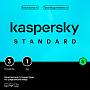 Kaspersky Standard Russian Edition. 3-Device 1 year Base Download Pack (KL1041RDCFS)